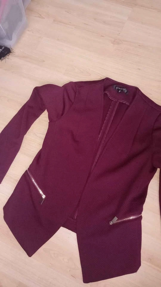 Dynamite maroon blazer XS - photo 4