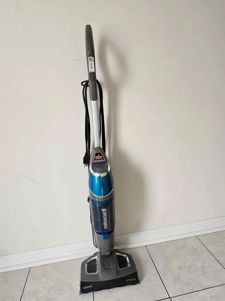 Bissell Symphony Vacuum & Steam Mop + 4 Mop Pads - photo 2