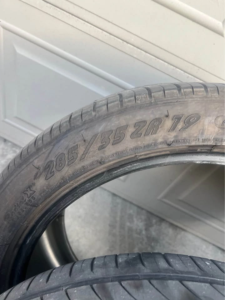 285 35 ZR 19 All Season tires Michelin - photo 5