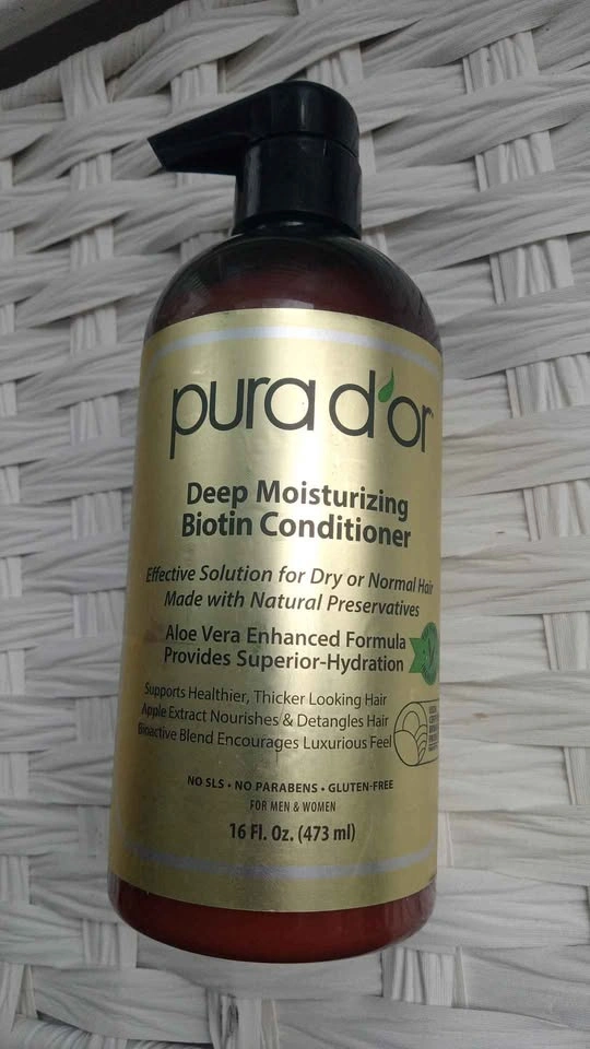 Pura D'or Deep Moisturizing Biotin Conditioner 16 oz - photo 2