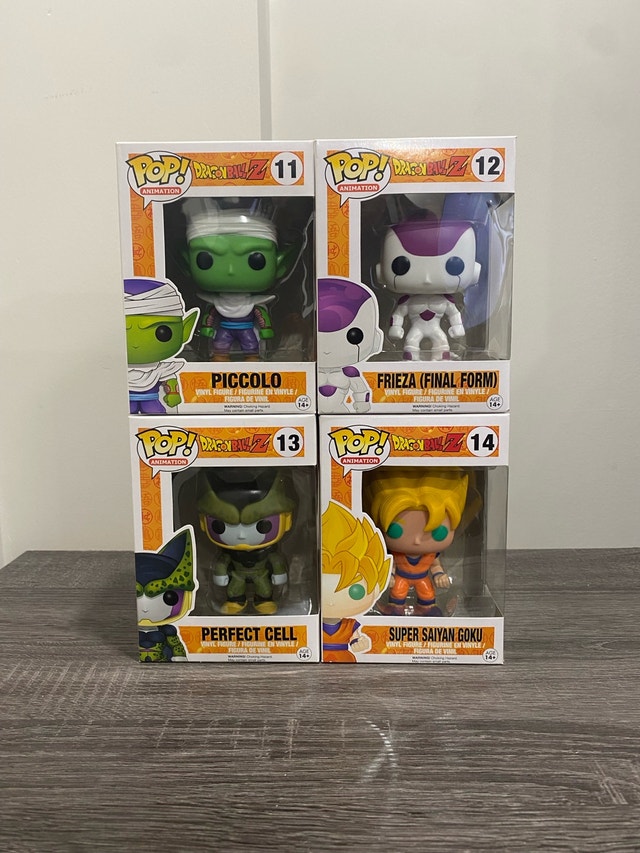 Funko Pop Dragon Ball Z Figure Bundle
