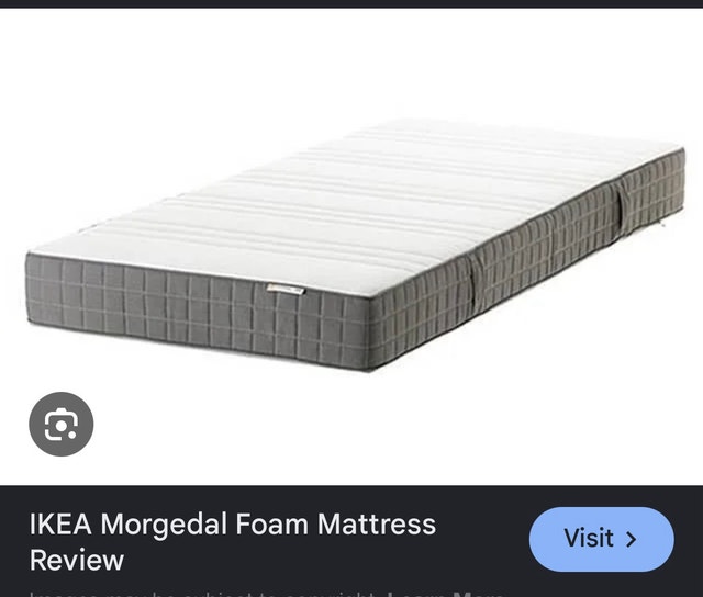 IKEA Full Bed Frame + Morgedal Foam Mattress - $300 OBO - photo 2