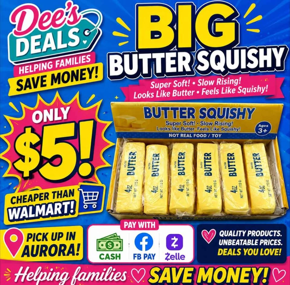 Big Butter Squishy ONLY $5 each - photo 2