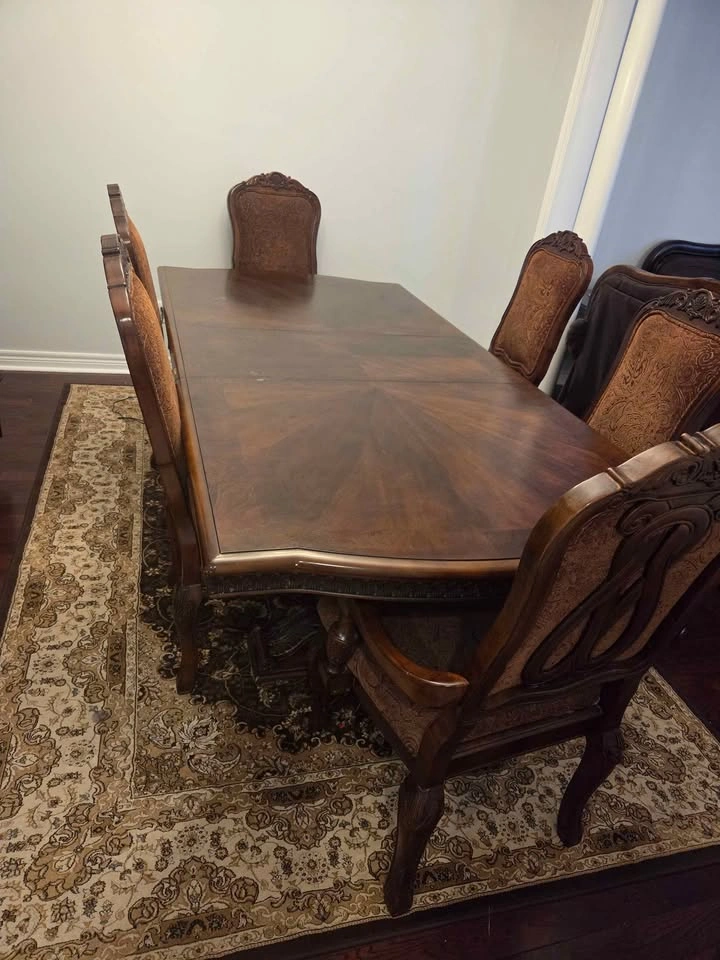 Dining table with 6 chairs - photo 2