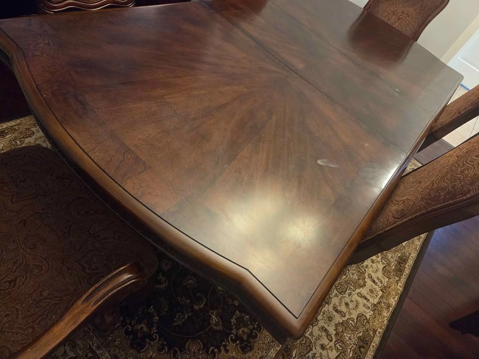 Dining table with 6 chairs - photo 3