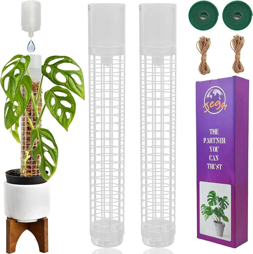 JEGU Self-Watering Moss Pole for Monstera Plant Support