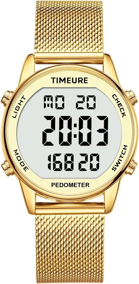 TIMEURE Women's Step Counter Watch - photo 2