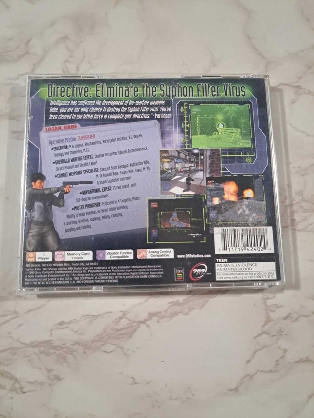 PS1 Syphon Filter - photo 2