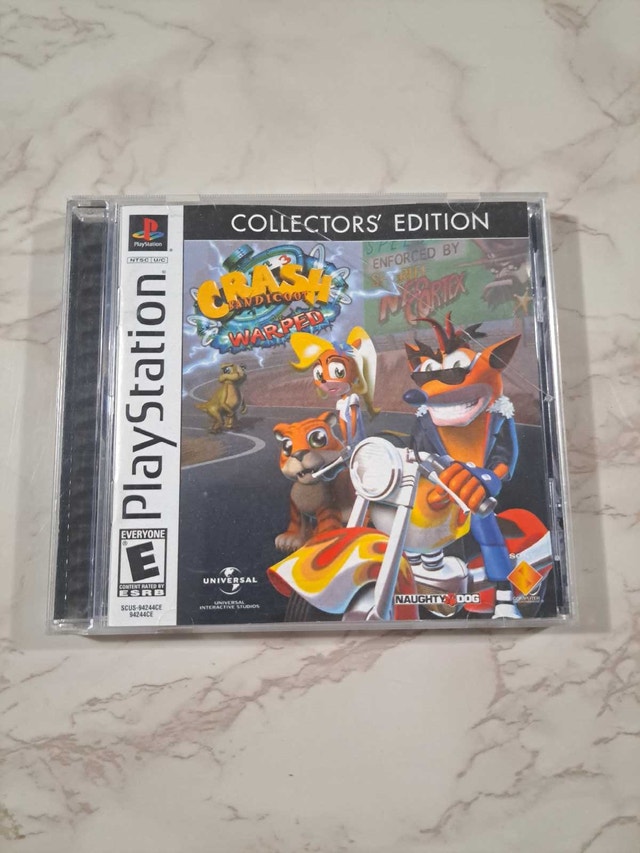 PS1 Crash Bandicoot Warped