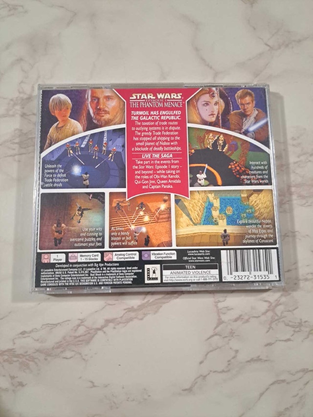 PS1 Star Wars Episode 1 The Phantom Menace - photo 2