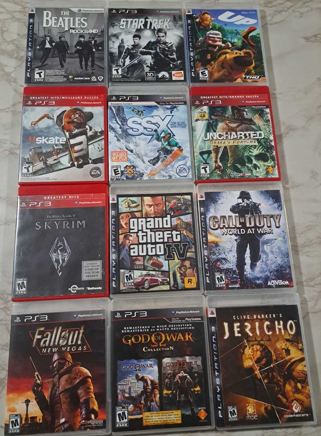 PS3 Games 3 For 20