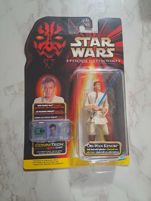 New Star Wars Episode 1 Obi-Wan Kenobi Figure