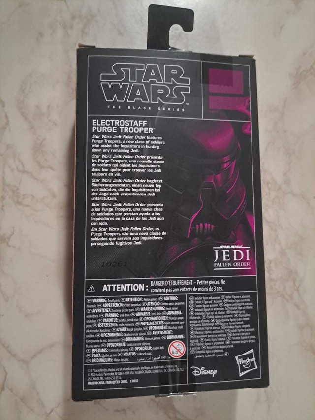 Star Wars The Black Series Electrostaff Purge Trooper Figure - photo 2