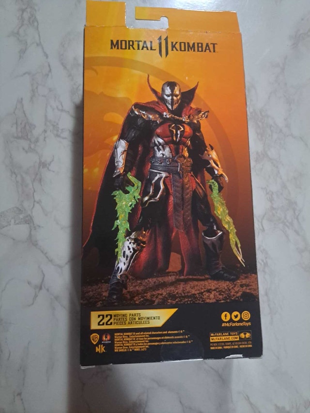 McFarlane Mortal Kombat Spawn Figure - photo 2