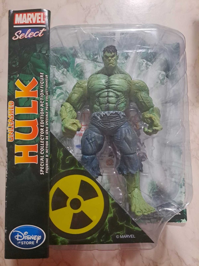 Marvel Select Unleashed Hulk Figure