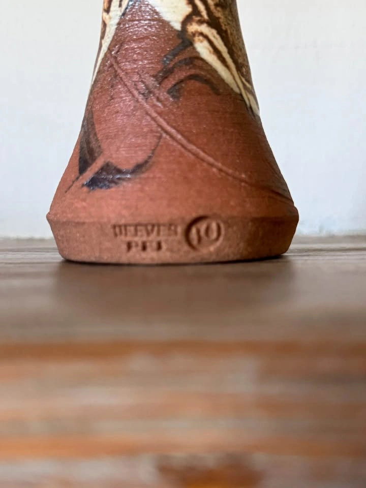Vintage Barry Jeeves PEI Studio Pottery Vase - photo 3