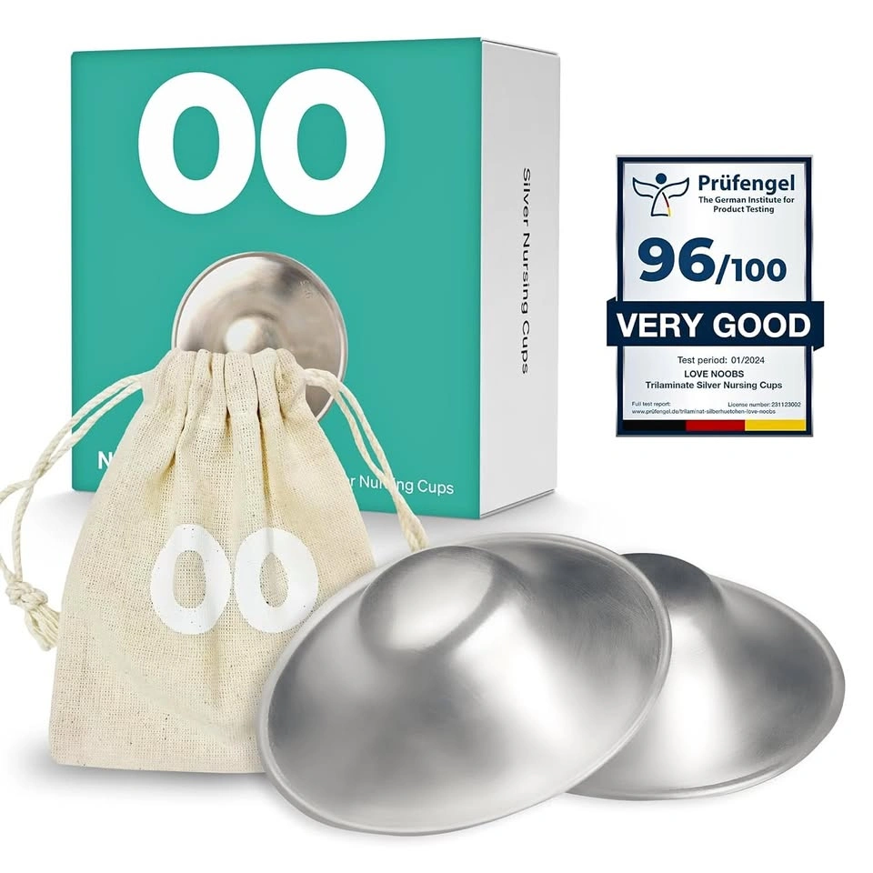 Original Silver Nursing Cups - XL