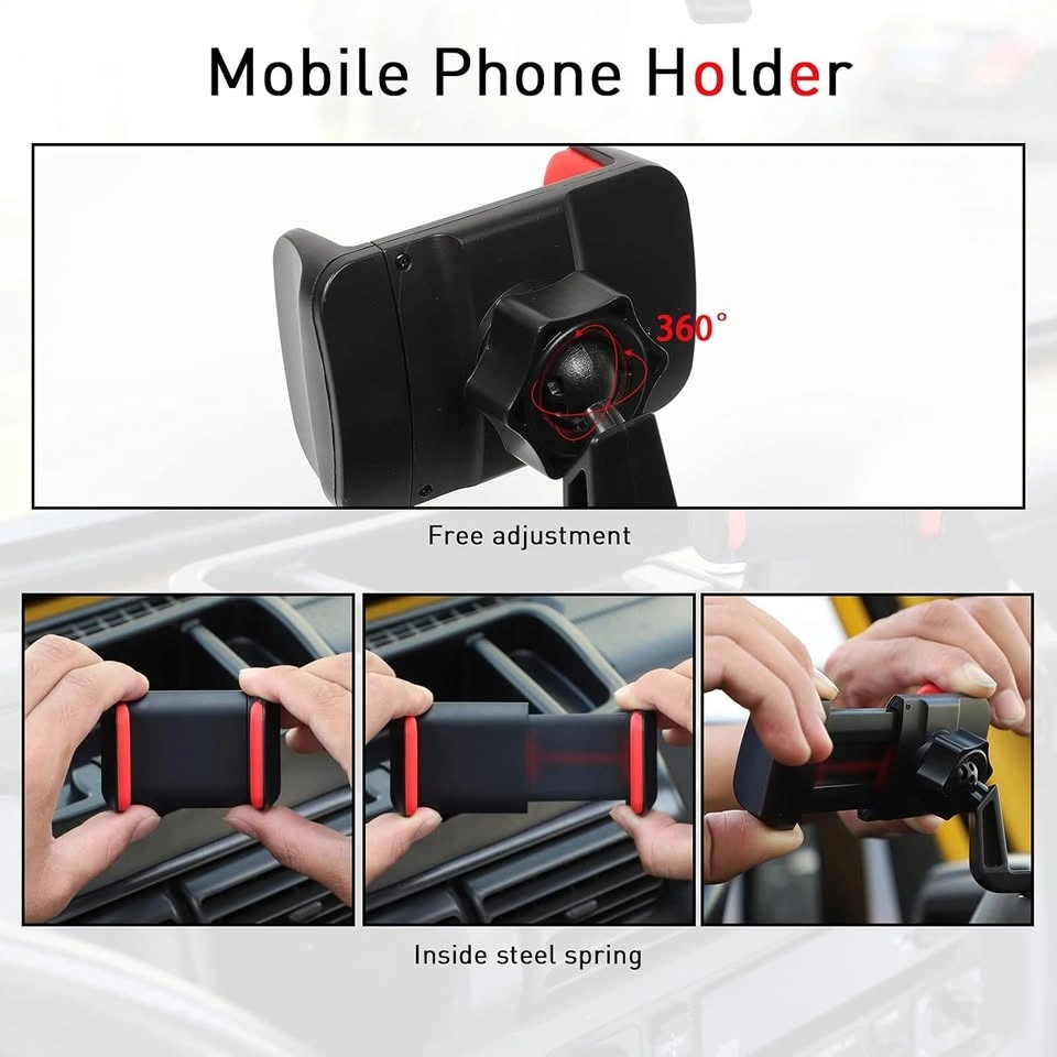 JeCar Phone Holder Mount Dash Tray for Jeep Wrangler TJ - photo 3