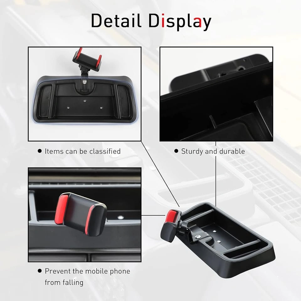 JeCar Phone Holder Mount Dash Tray for Jeep Wrangler TJ - photo 4