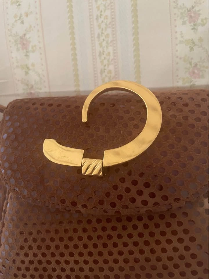 Vintage Ashneil Brown Leather and Suede Purse - photo 2