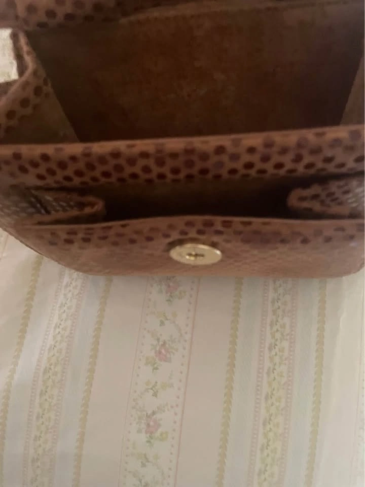 Vintage Ashneil Brown Leather and Suede Purse - photo 4