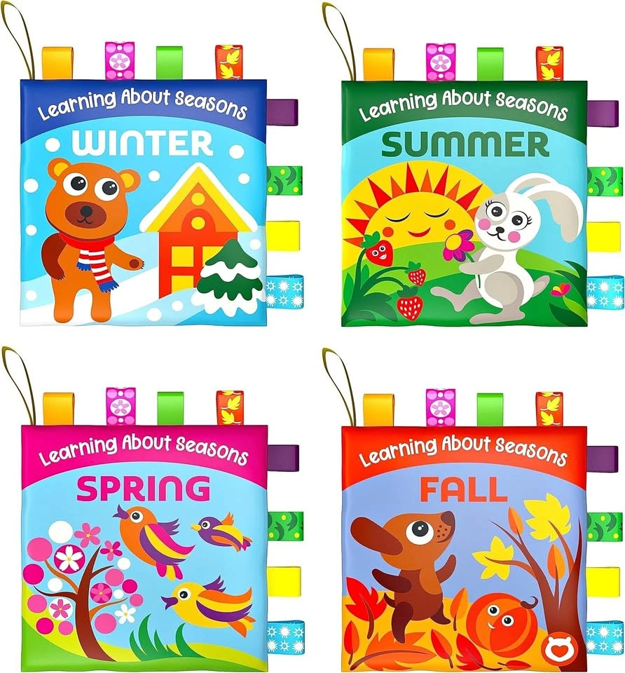 Cloth Books for Babies - Learn About Seasons