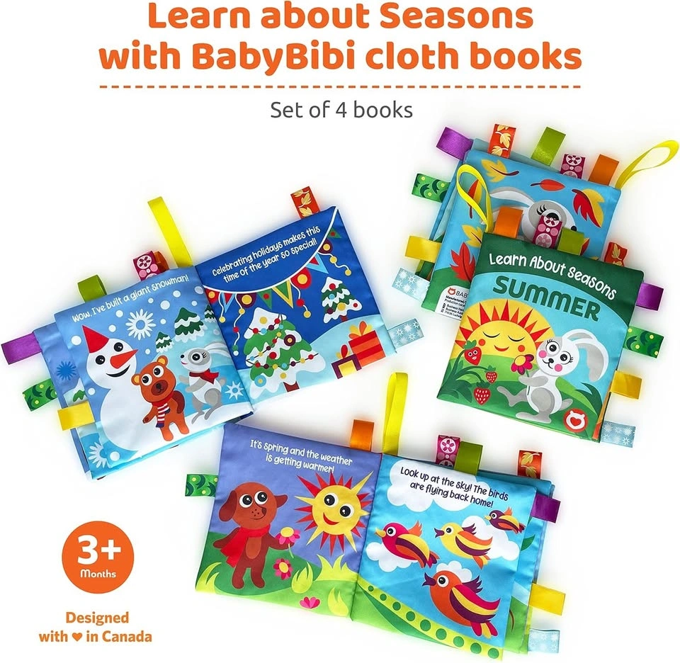 Cloth Books for Babies - Learn About Seasons - photo 3