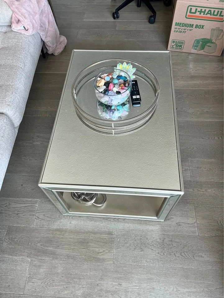 Mirrored Coffee Table