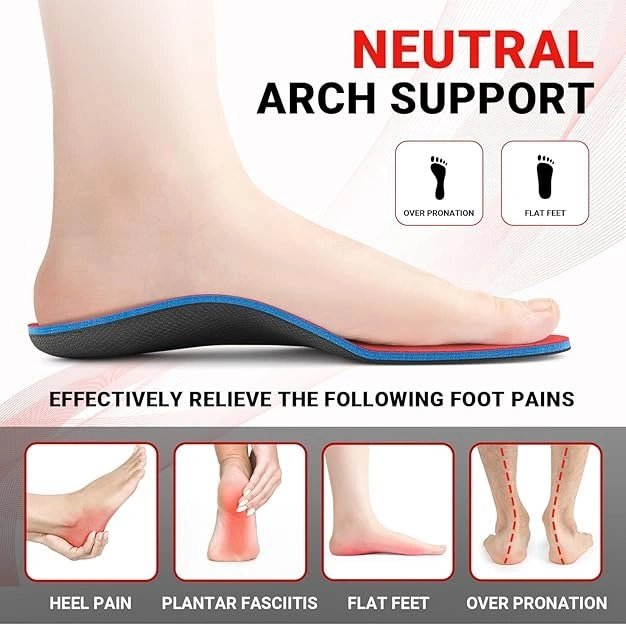 PCSsole Orthotic Arch Support Insoles (Mens 4-4.5/Womens 6-6.5) - photo 3