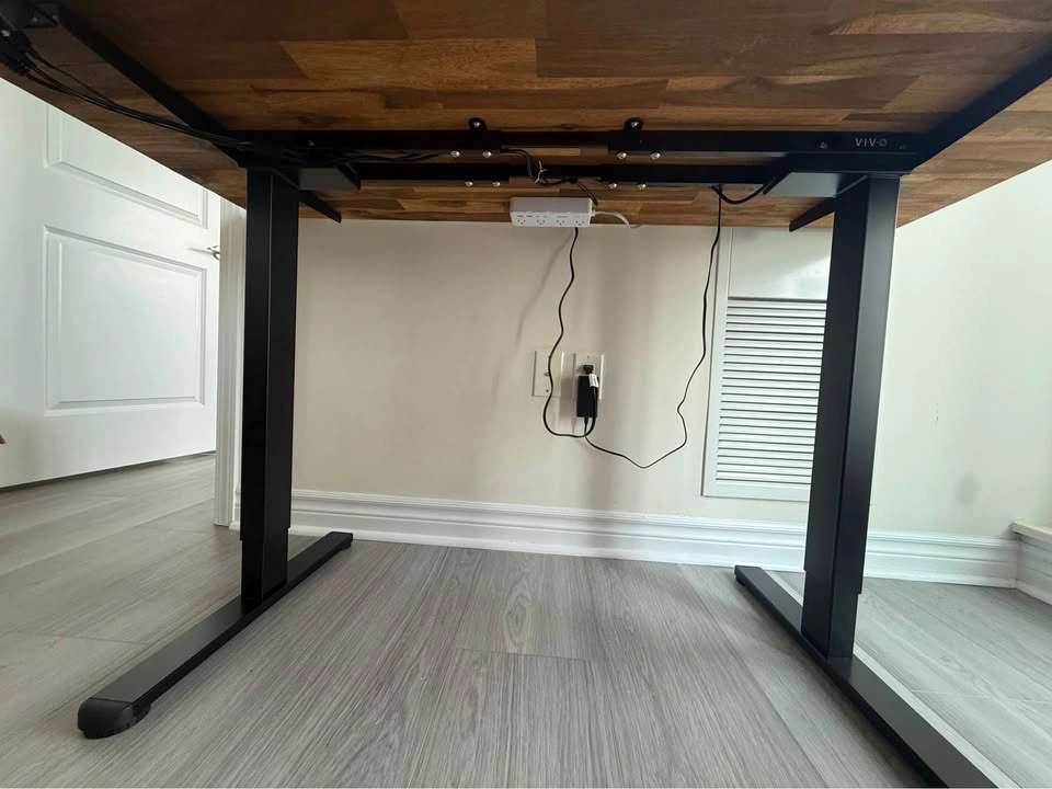Solid Wood Dual Motor Electric Standing Desk - photo 3