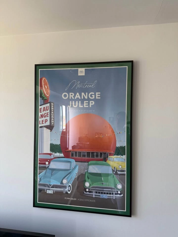 4 x metal Framed Montreal Landmark Art Prints - IKEA - photo 3