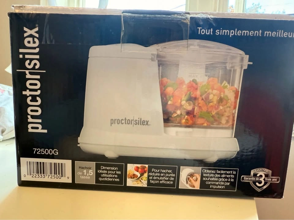 Brand new electric chopper