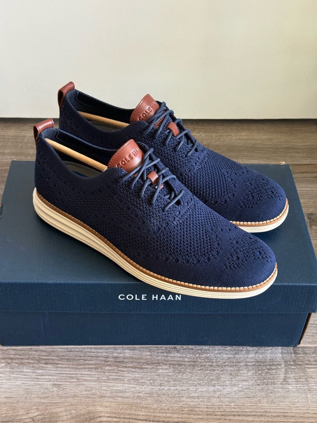 Cole Haan brand new men’s shoes US size 9 navy blue