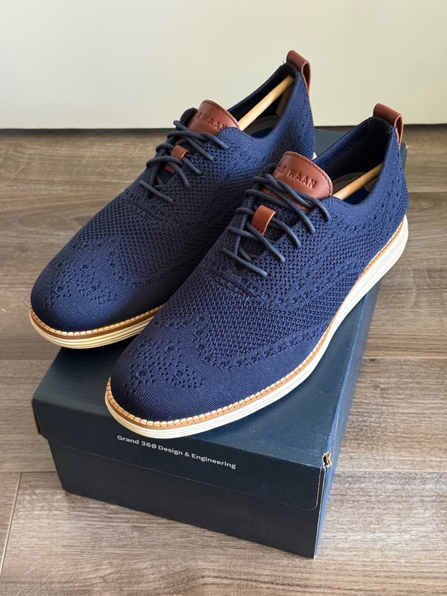 Cole Haan brand new men’s shoes US size 9 navy blue - photo 2