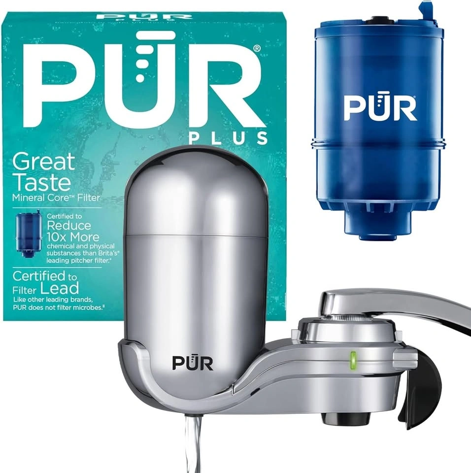 PUR Plus Vertical Faucet Mount Water Filtration System - photo 3