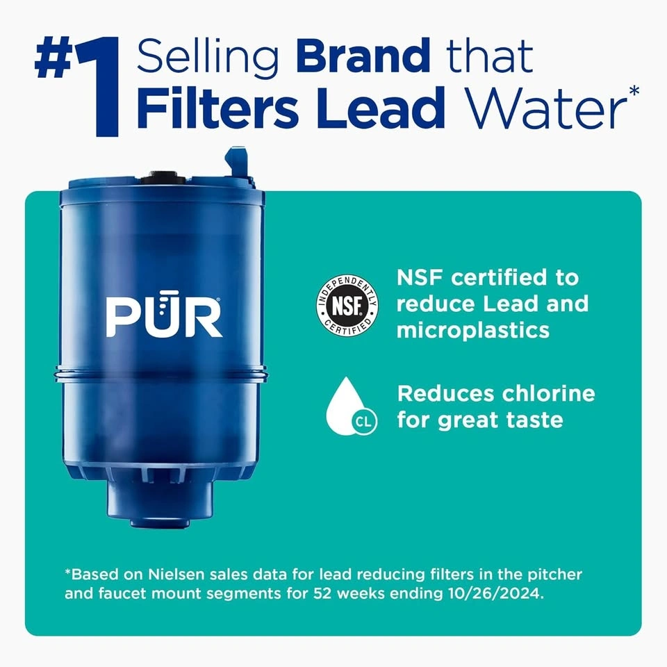 PUR Plus Vertical Faucet Mount Water Filtration System - photo 5