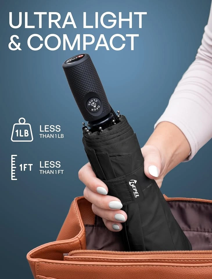 Repel Umbrella Windproof Travel Umbrella - Auto Open/Close - photo 5