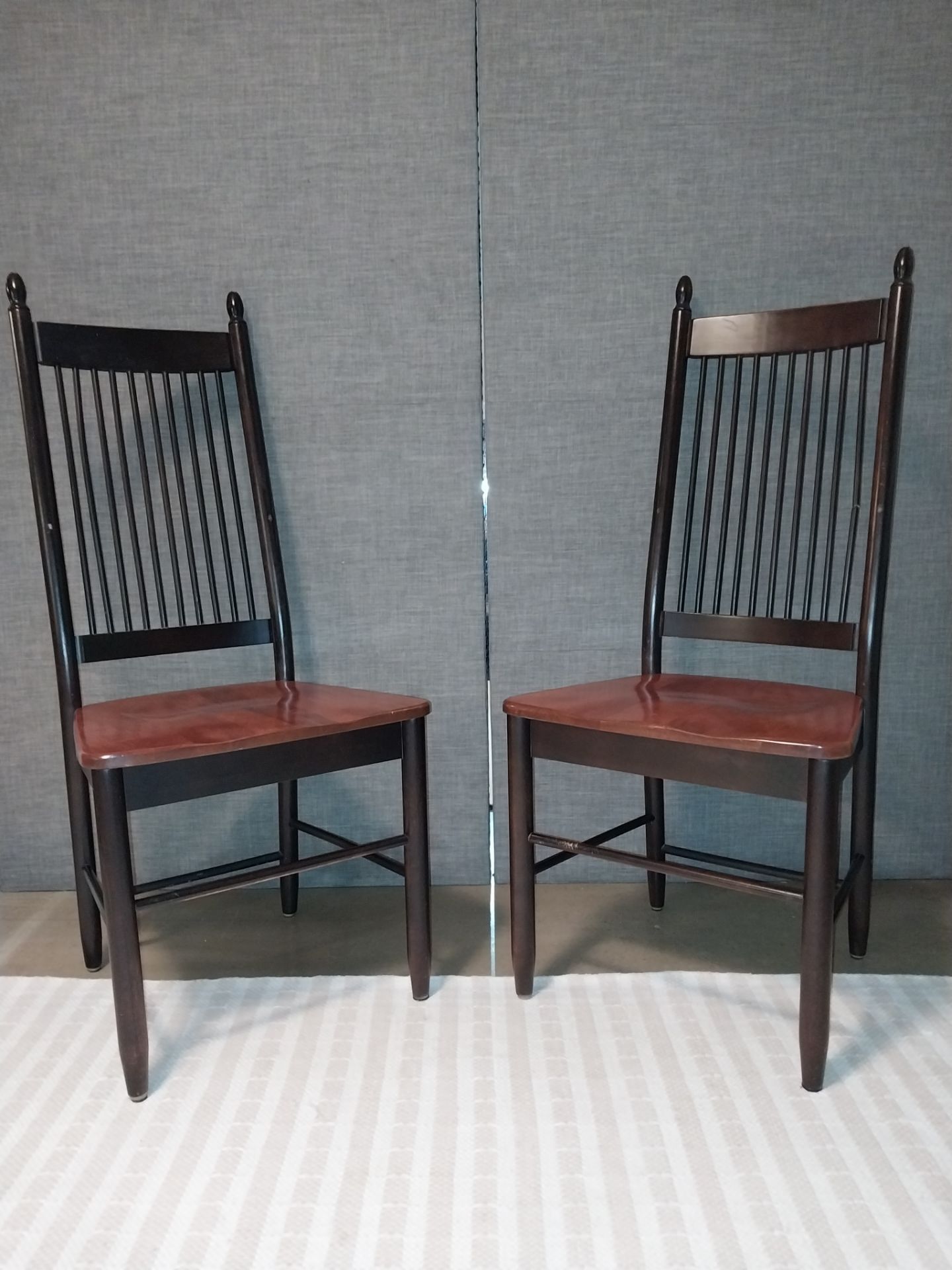 2 Solid Wood Chairs – Classic Sturdy Design - photo 4