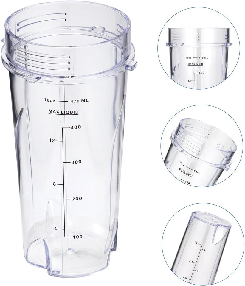 QB3001SS/QB3000SS Replacement 16oz Blender Cups for Ninja - photo 5