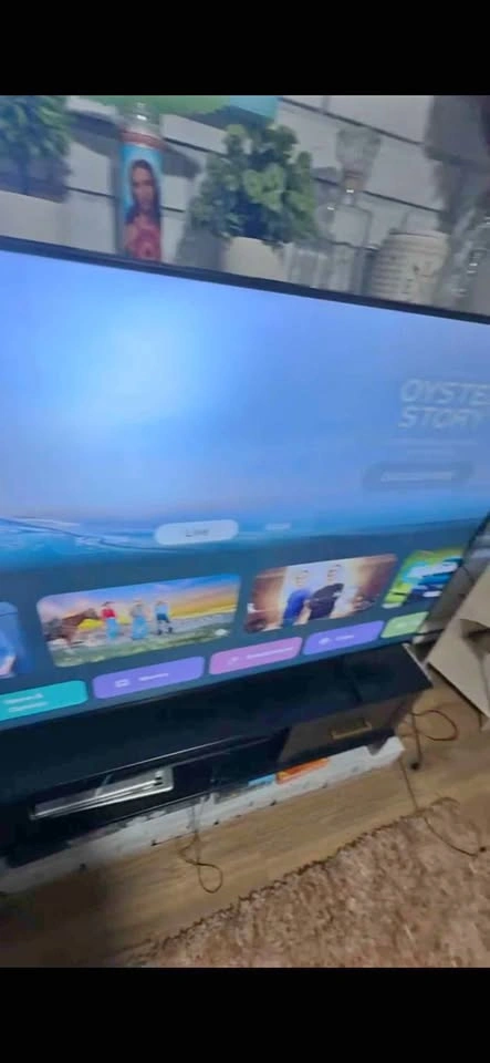 65 inch Samsung Crystal UHD smart TV