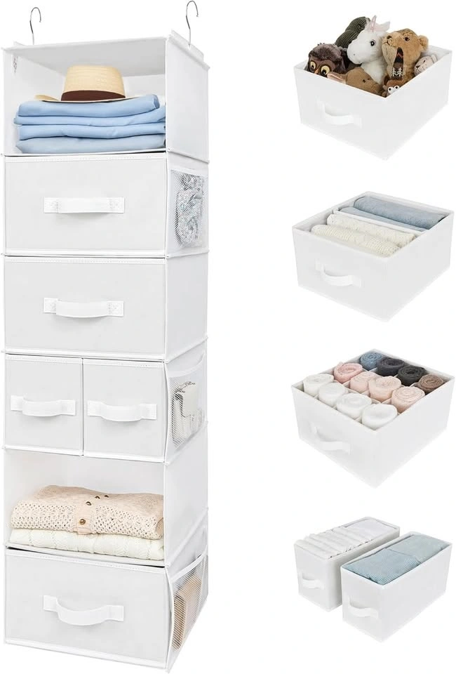 GRANNY SAYS 6-Shelf Hanging Clothes Organizer - photo 2