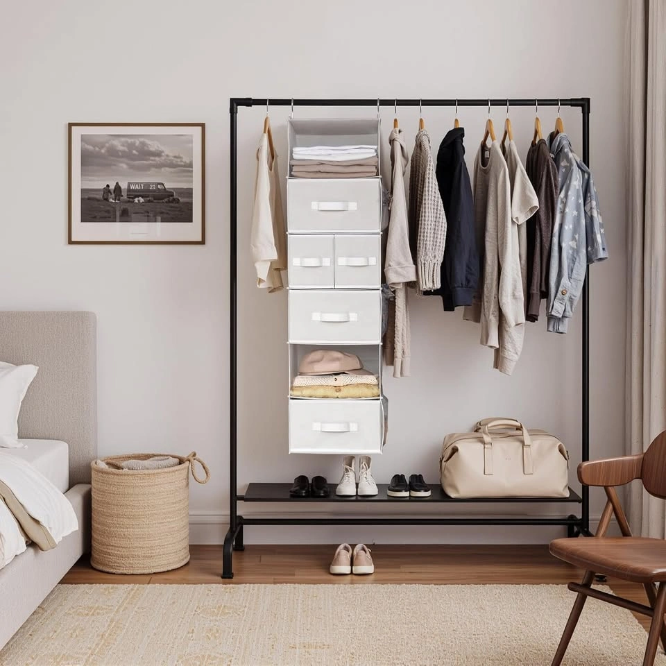 GRANNY SAYS 6-Shelf Hanging Clothes Organizer - photo 3