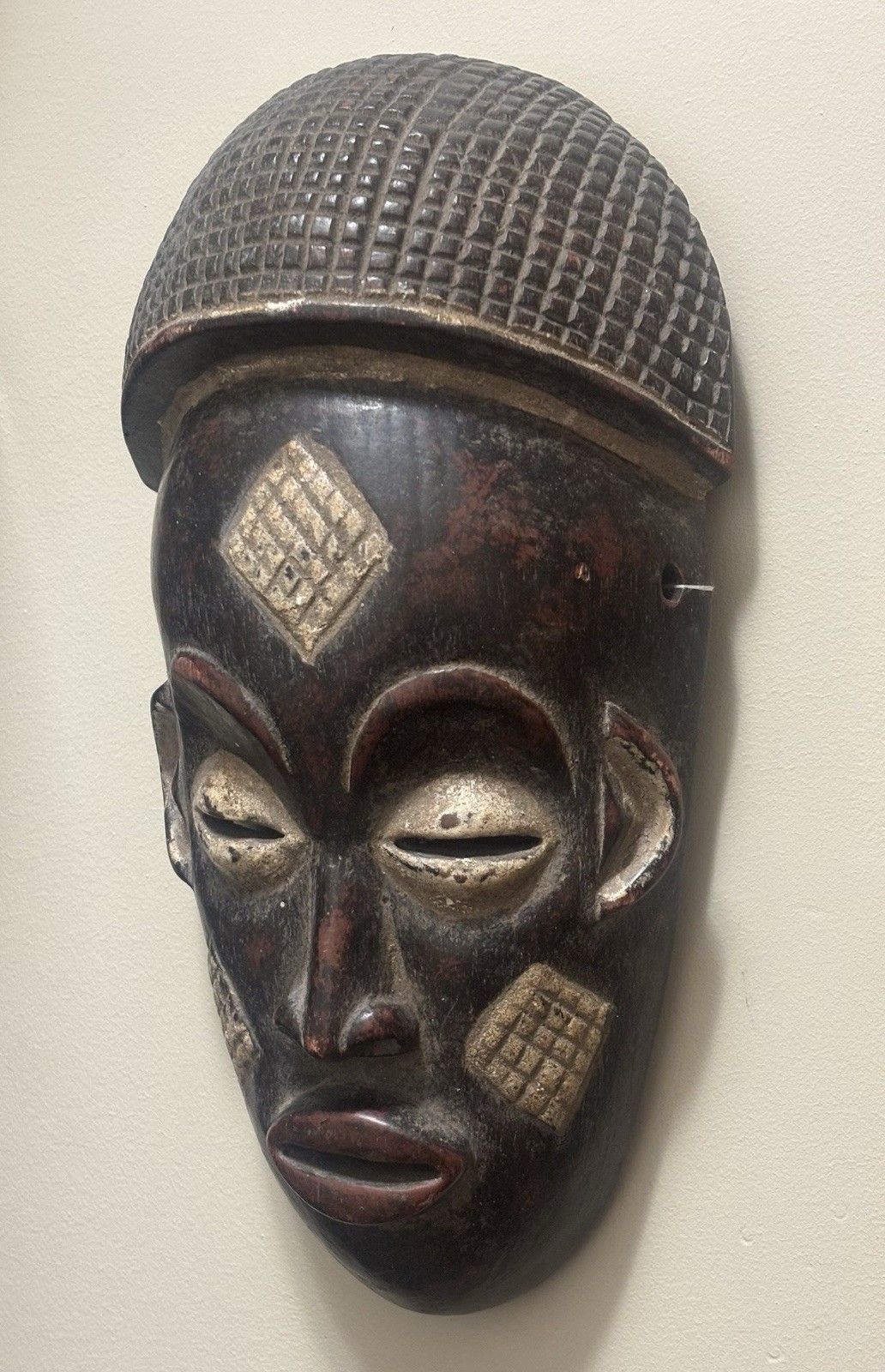Old African Mwana Pwo Mask - Chokwe, Angola - photo 2