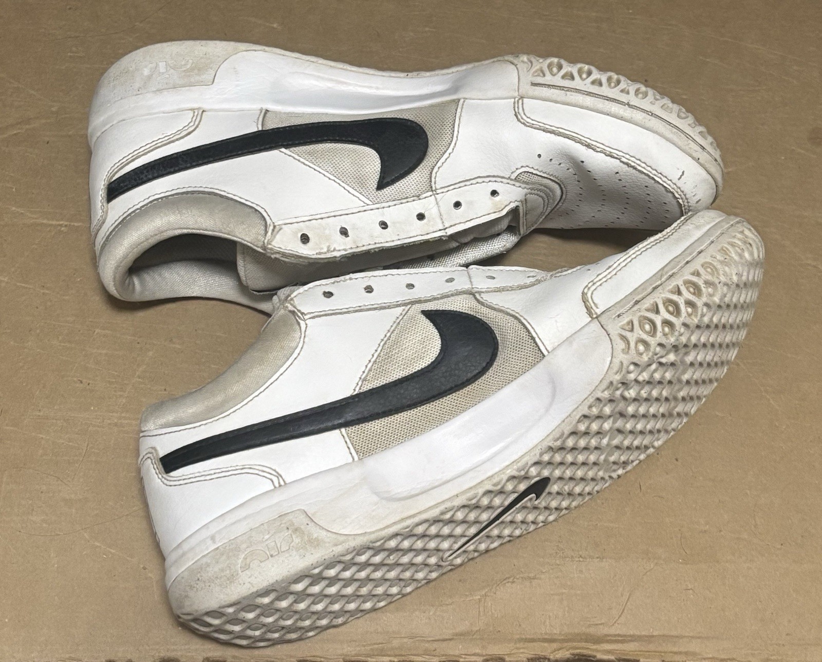 Nike Men's Zoom Court Lite 3 Tennis Shoes DH0626-100 White Black - photo 4