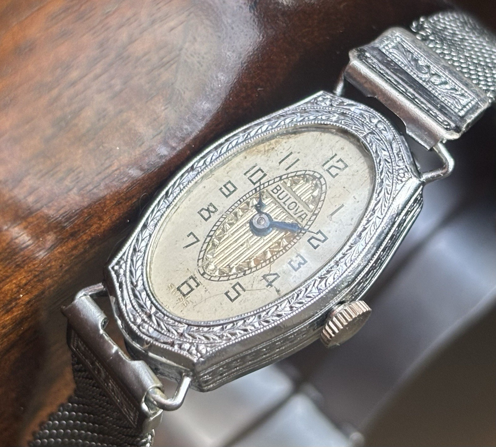 bulova 1924 art deco watch Repair - Parts - photo 2