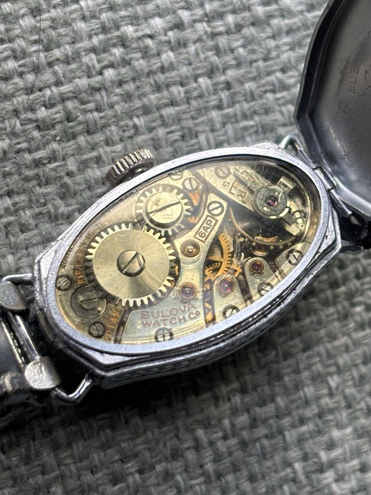 bulova 1924 art deco watch Repair - Parts - photo 4