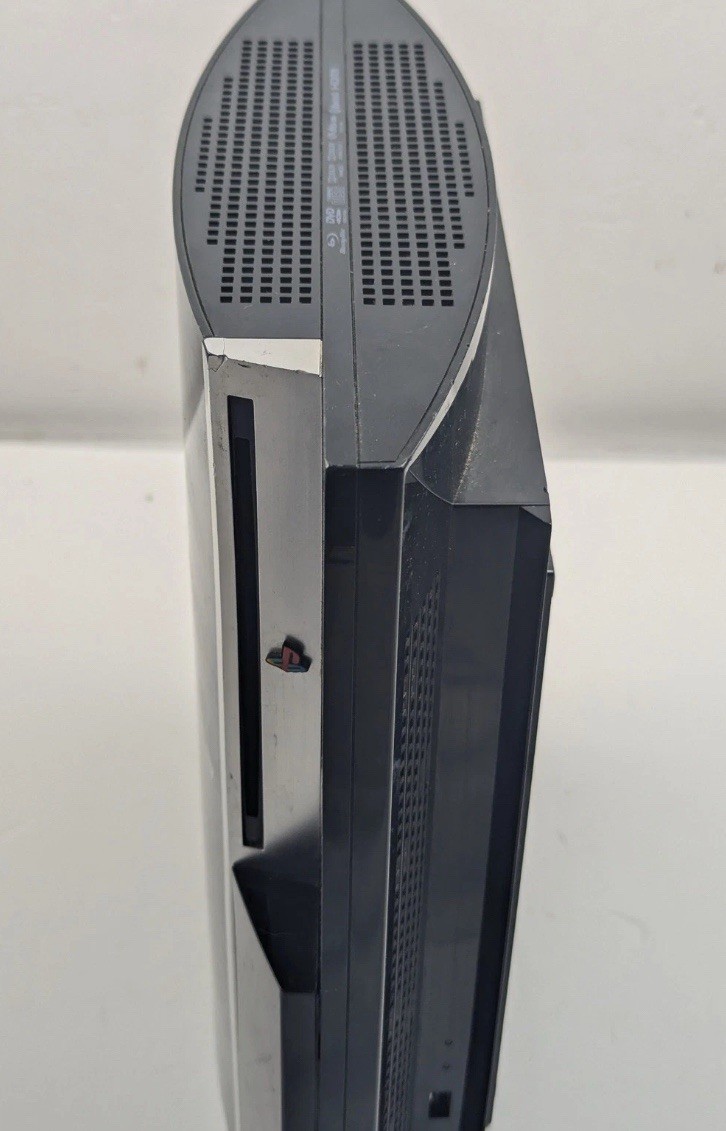 Sony PlayStation 3 PS3 CECHL01 Console System Black Fat Model - photo 2