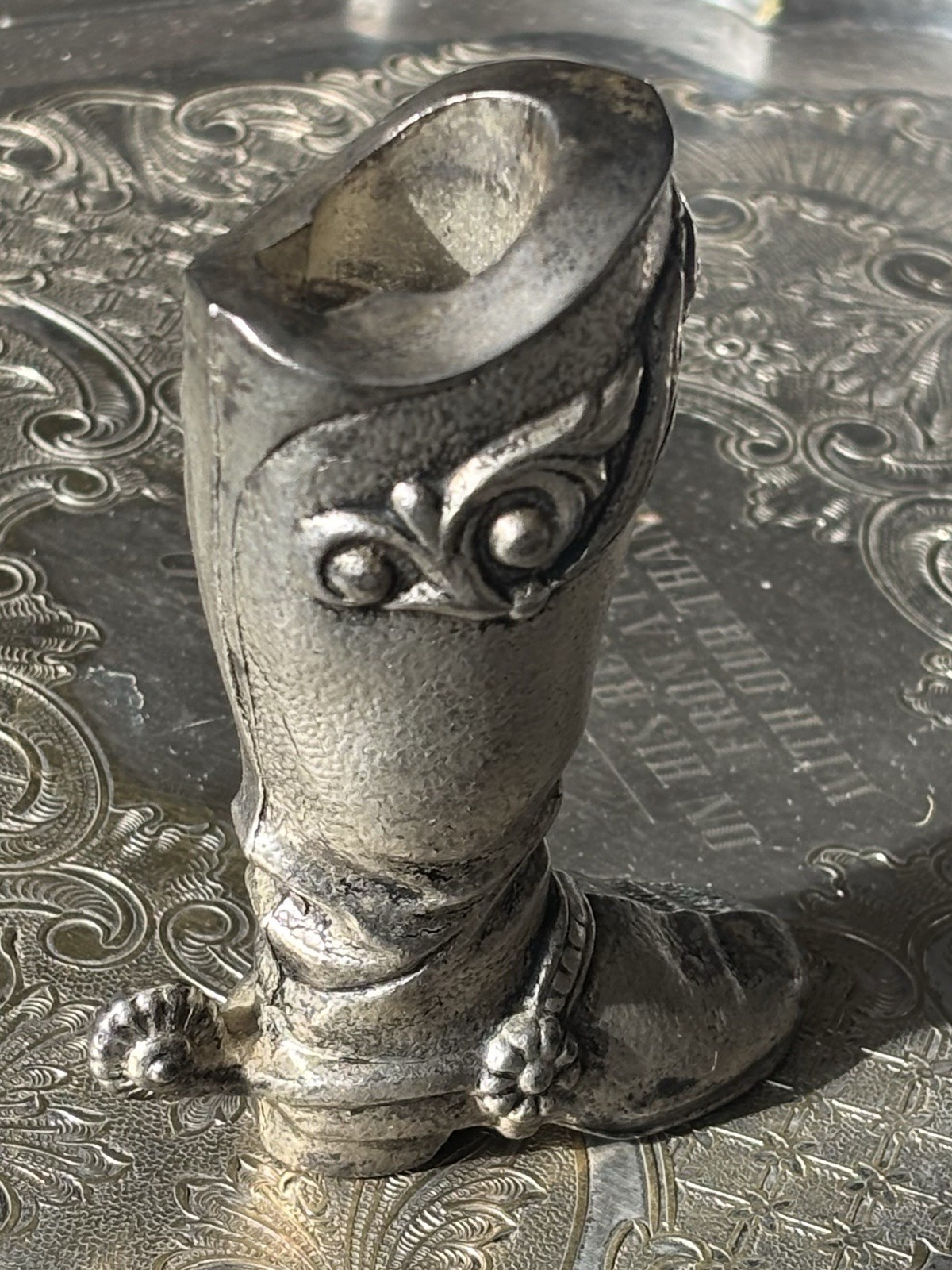 Marlboro Cowboy Boot Silver Case Clipper - photo 2