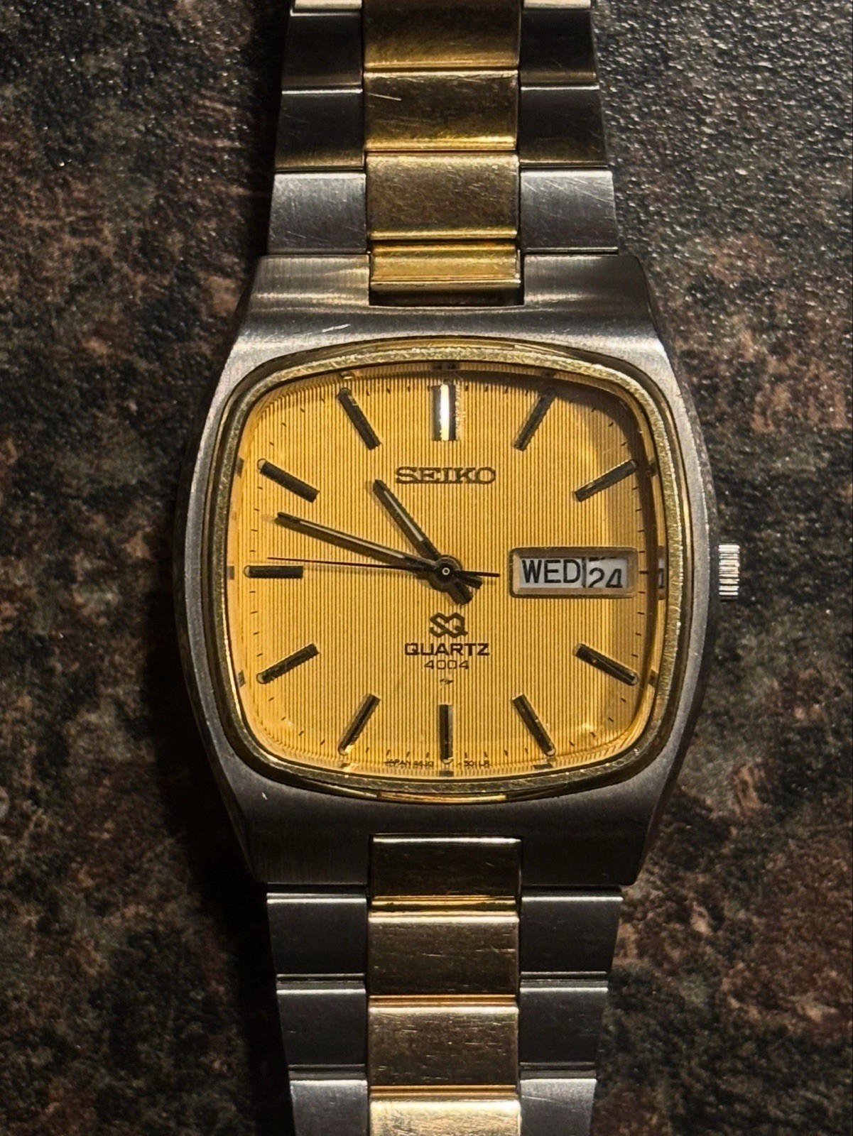 Vintage Seiko SQ Quartz 4004 Men's TV Watch 4633-5019 - photo 2