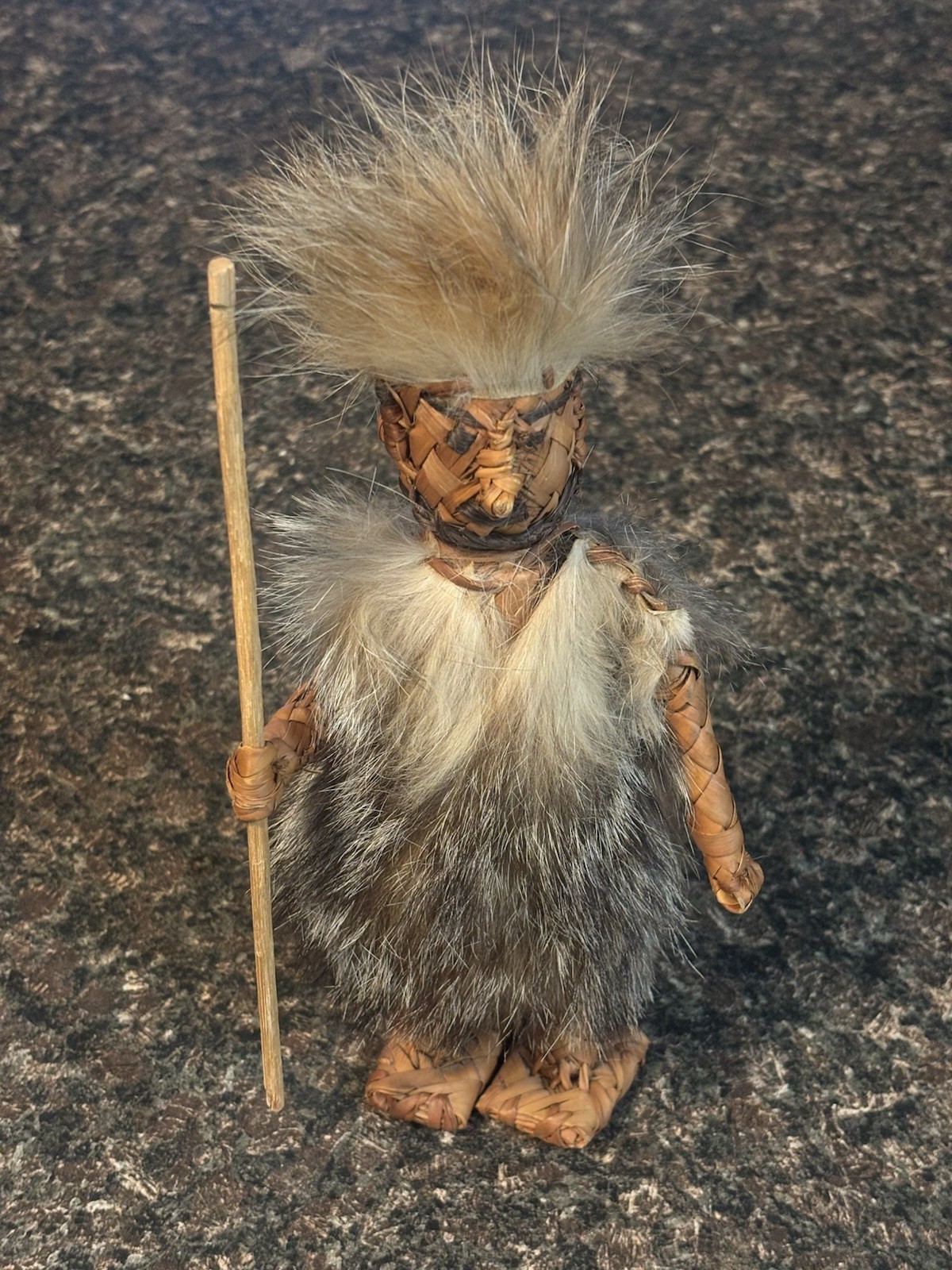 Effigy MUSEUM QUALITY TRIBAL HUNTER Handcrafted Figure